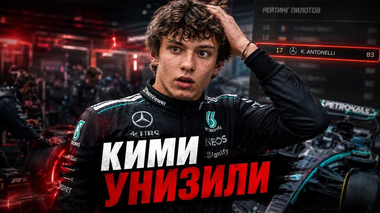 АНТОНЕЛЛИ УНИЗИЛИ. ХУДШИЙ рейтинг в F1 и как ФИА ПОЗОРИТСЯ в Монако